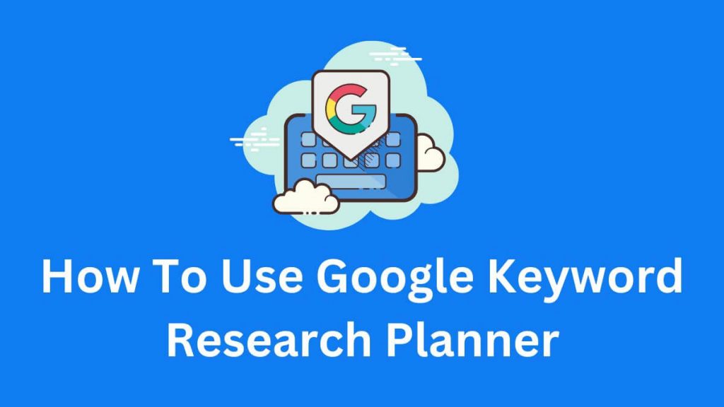 Keyword Research Planner